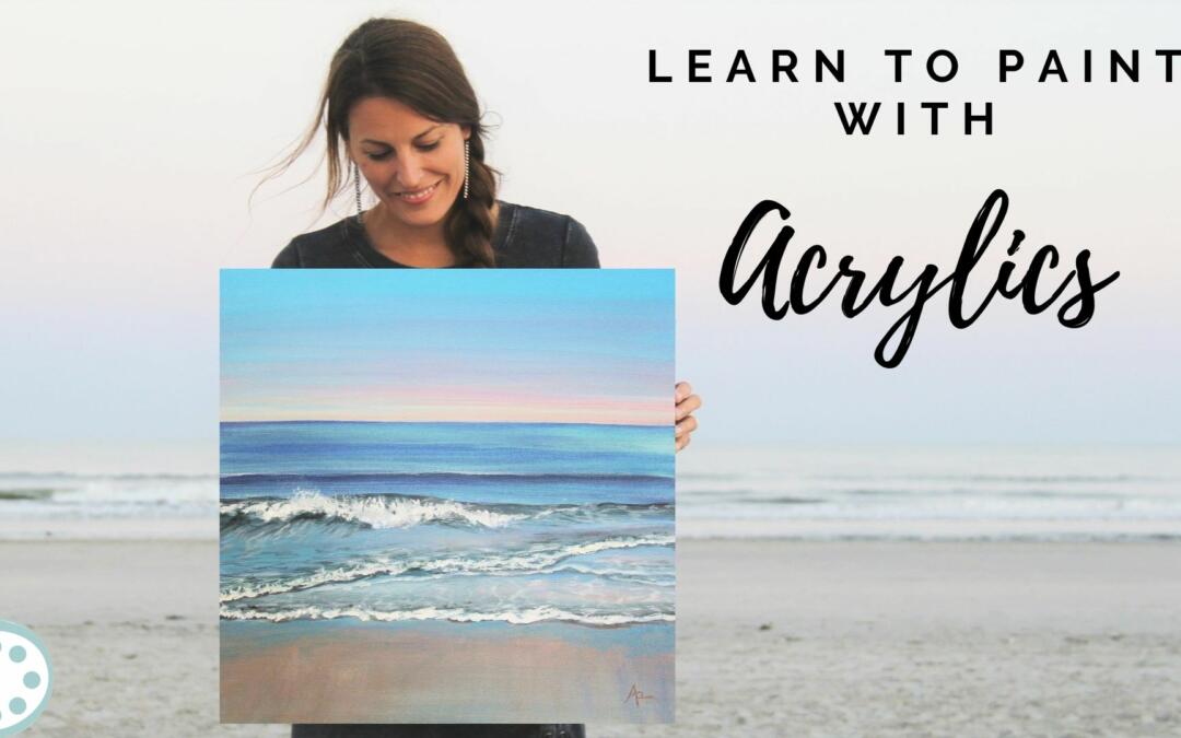 Acrylic Beach Painting Workshop with Ashley Krieger