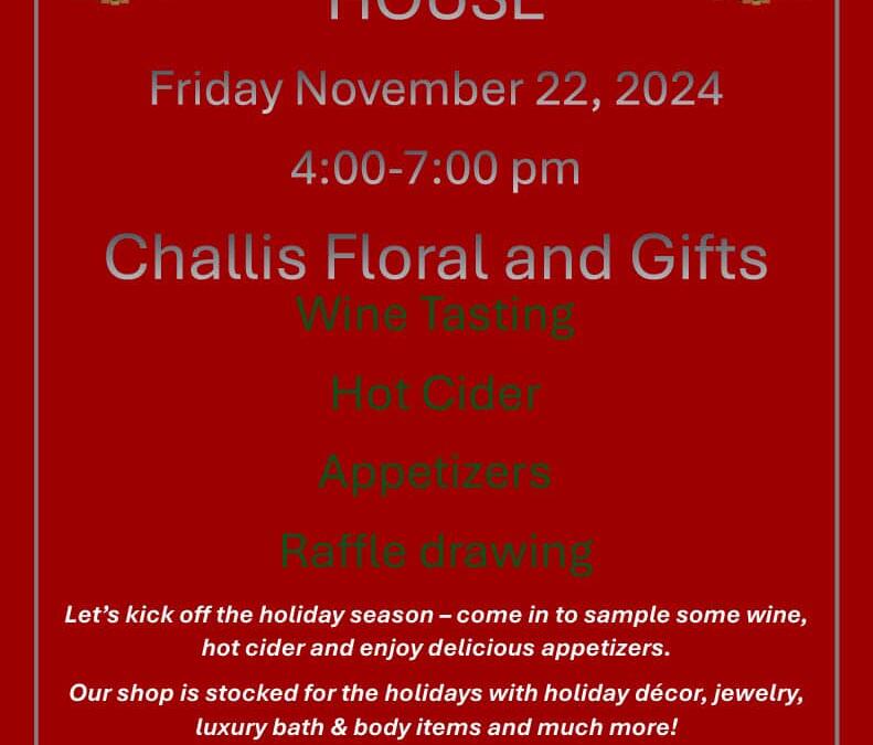 Holiday Open House – Challis Floral & Gifts