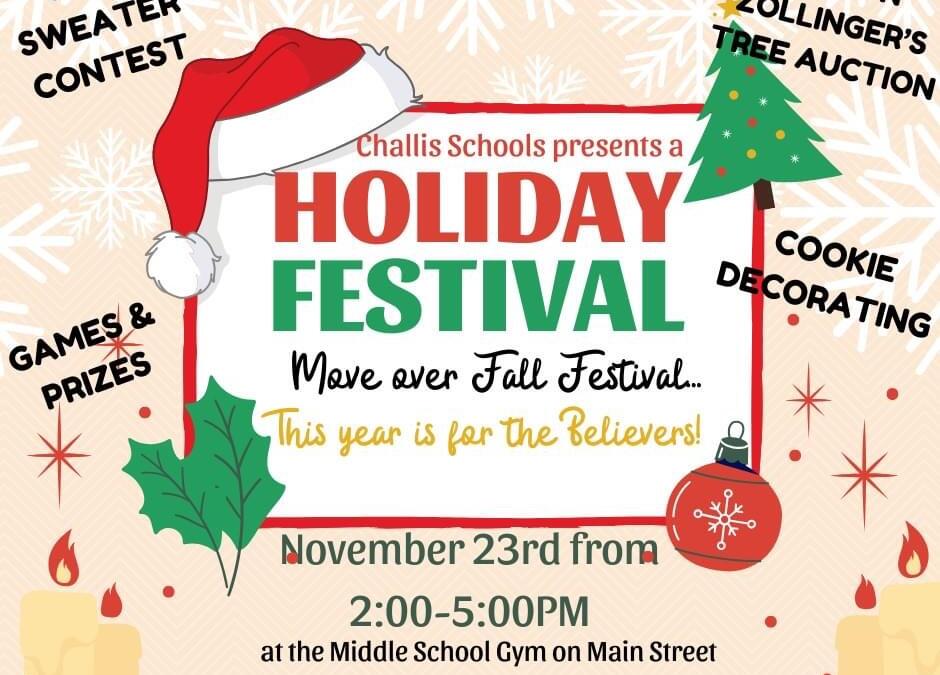 Challis Schools Holiday Festival